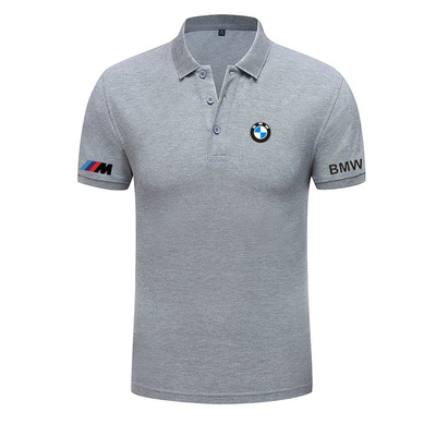 Polo BMW M Power Homme Manche Courte 2022 Coton Col Boutonné Slim Fit